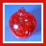 Witch Ball4: 53 Orange with a Little White, 2 for $18