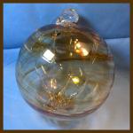 Witch Ball6: #113 Light Chocolate 6 Inches Across