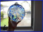 Gazing Ball8: #36 Big and Blue 8 Inches in Diameter