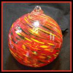 Gazing Ball8: #9 Apocalypse Sunset 8 inches
