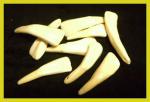 Water Buffalo Teeth White, bag of 10