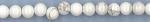 Rounds: Howlite (White, Grey, Gray) 4mm Strands 15 - 16 inches