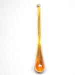 Raindrops: 5 1/2 Inch Yellow Glass, with a hole for hanging, 4 for $6