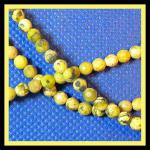 Rounds: Faceted 4mm Yellow 