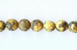 Rounds: Faceted 6mm Yellow 